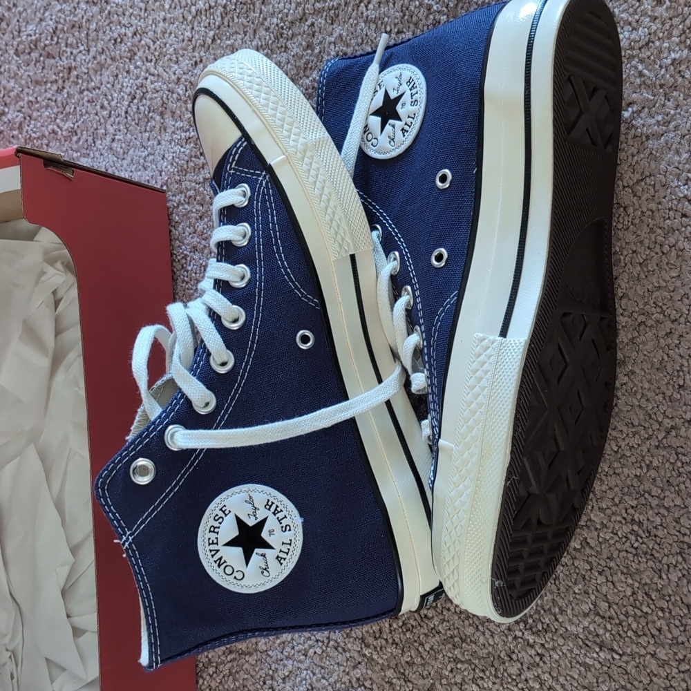 Converse high top Chuck 70 Navy M 7 W 9